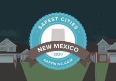 Safest City in New Mexico Banner