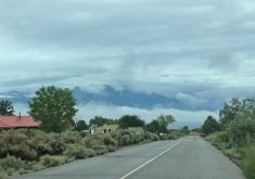 Stormy Sandia Mountains