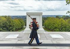Tomb of the Unknown solider, photo courtesy of Arlington National Cemetery