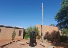 Veteran's Memorial and Flag